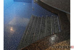 Хамам, турецкая баня, бассейны, укладка мозаики 