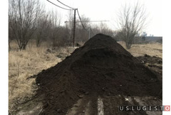 Плодородный грунт Чернозем растительный грунт почв Москва