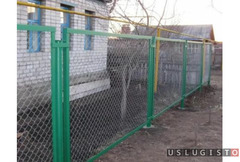 Забор из профнастила под ключ Москва