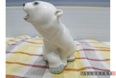 Фарфоровая статуэтка медведь Андреевка