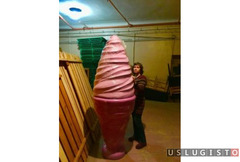 Мороженое, декоративная скульптура Москва
