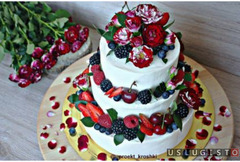 Свадебные торты, на юбилеи, дни рождения Москва