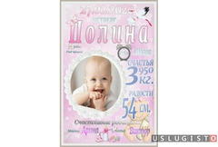 Метрика малыша - постер Москва